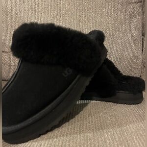 Ugg platform slippers